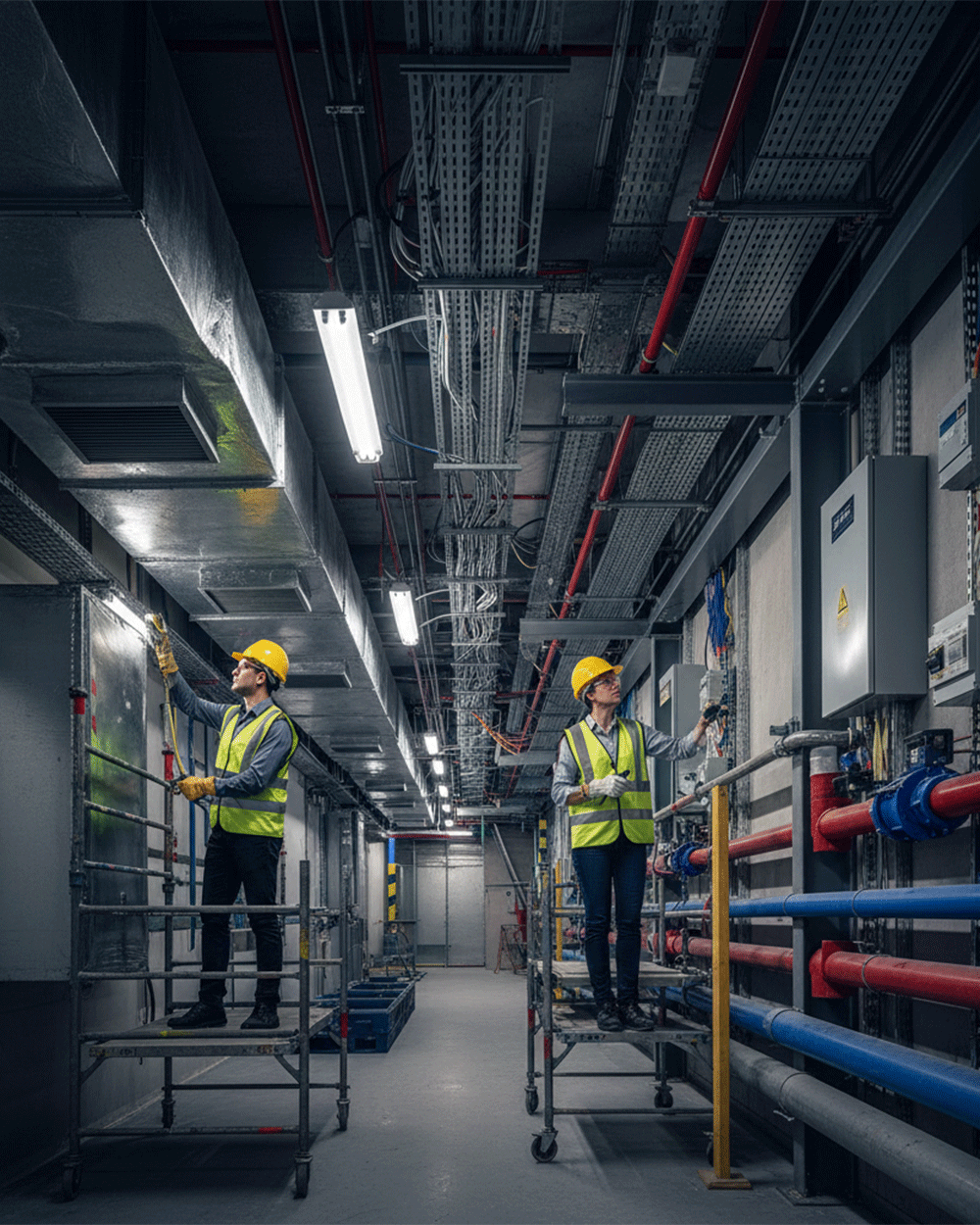 Furniture, Flooring, Ceiling & MEP Works